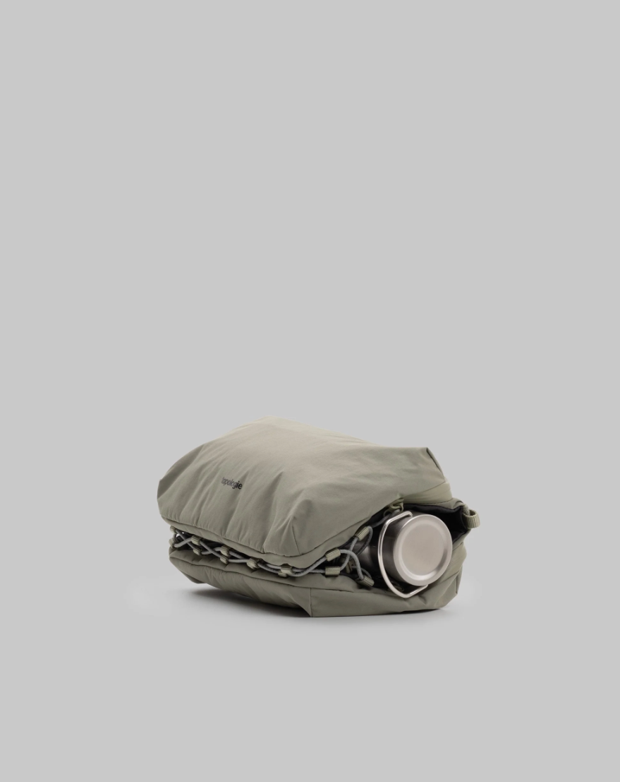 Bag Bottle Sacoche Large Moss Papery