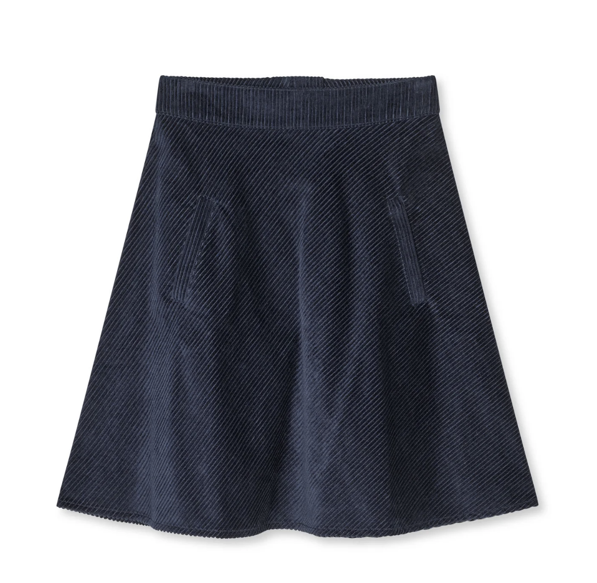 Pretty Cord Stelly Skirt - Parisian Night