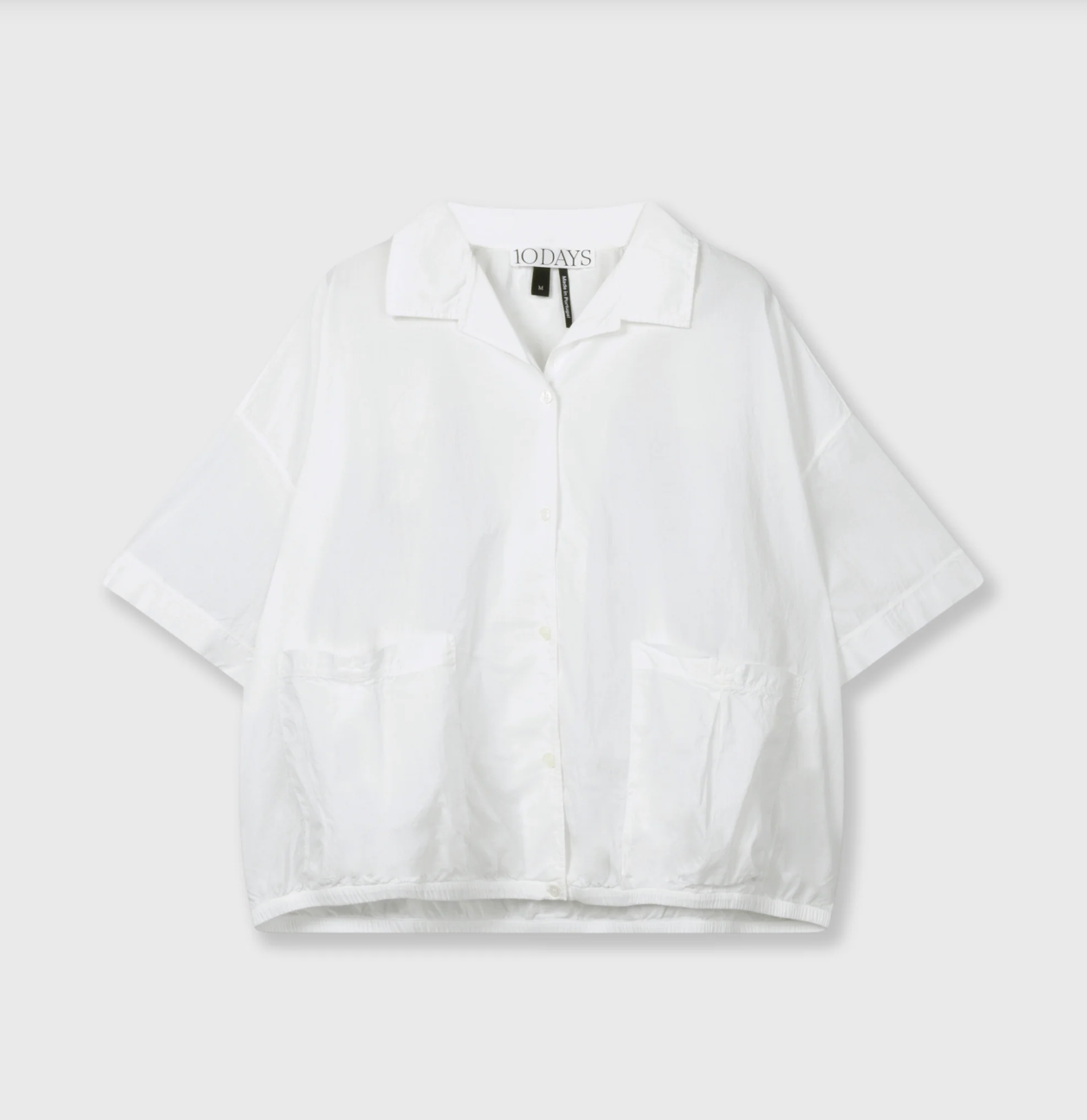 Oversized blouse jacket - ecru