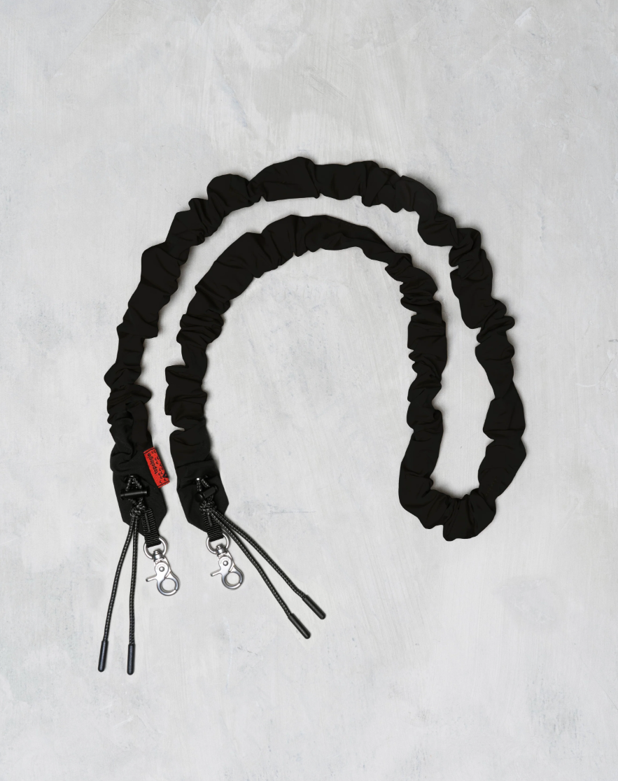 Bungee Strap - black sateen