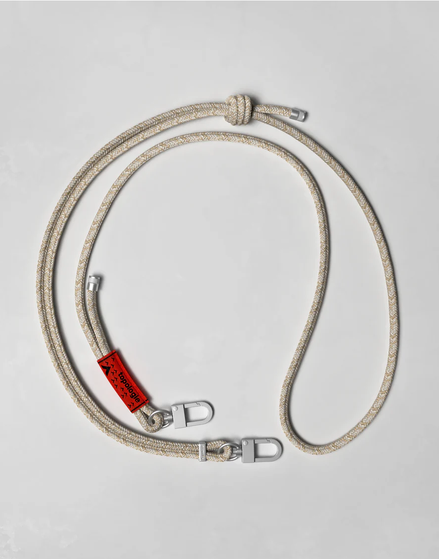 6.0mm Rope Strap - Beige Melange