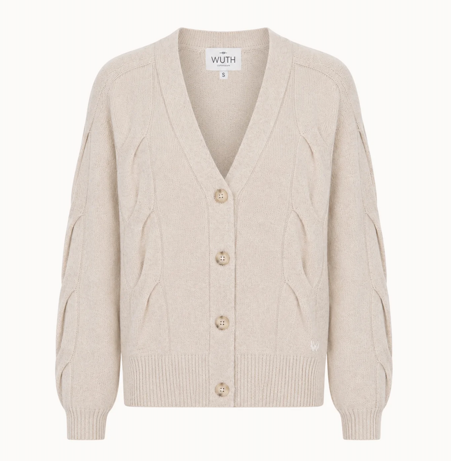 Cardigan Cashmere - vanilla