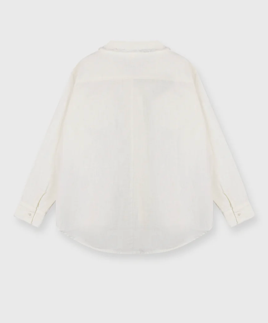 NEW -Shirt linen Ecru