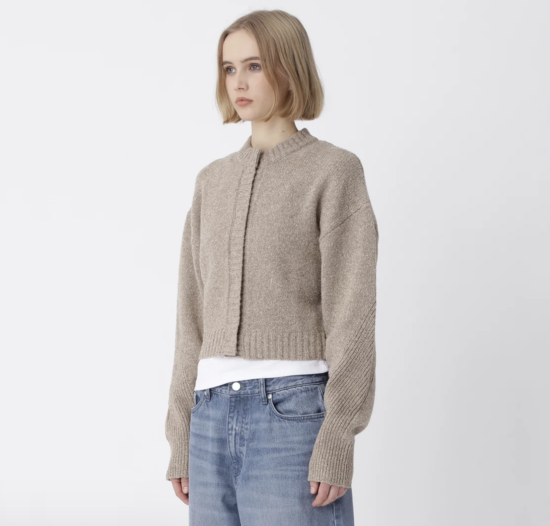 Vinni Knit Cardigan - Beige