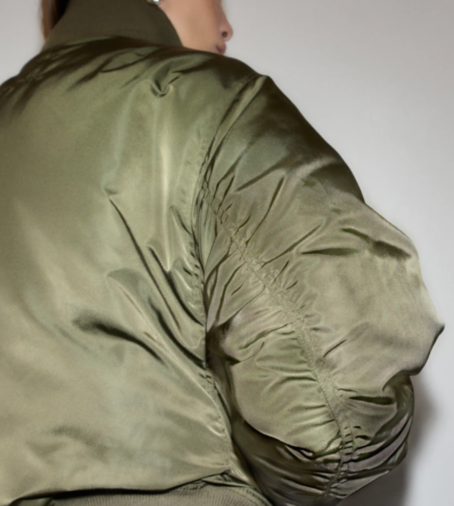 Bomberjacke Oliv