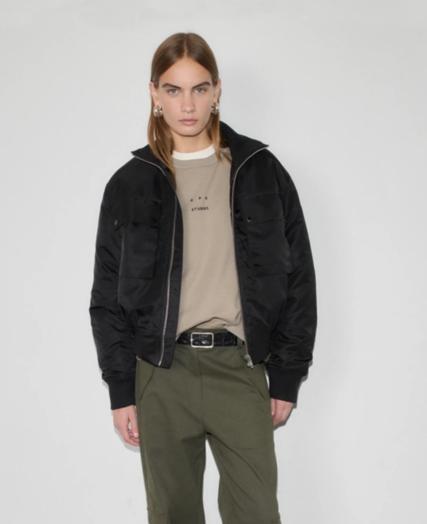 Bomberjacke Black