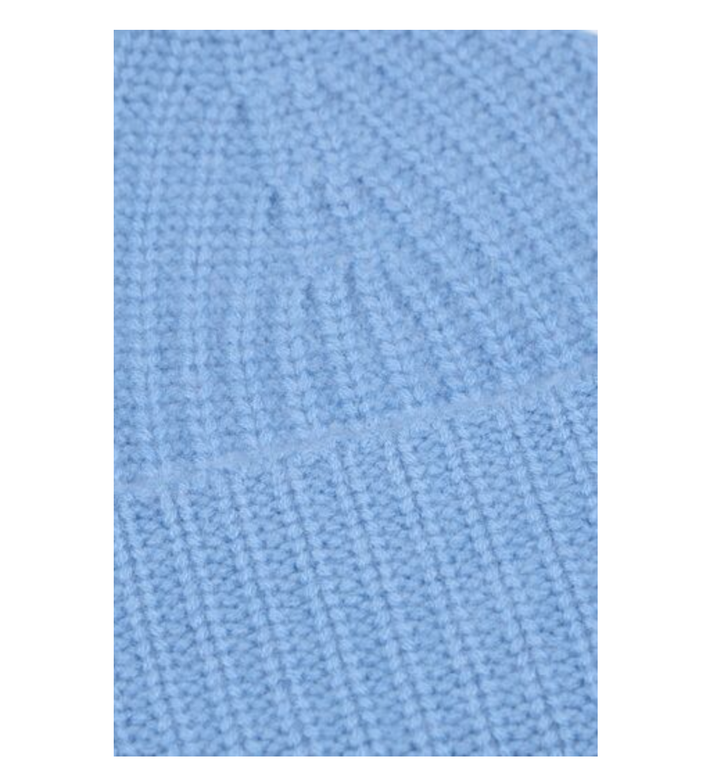 Cashmeremütze Winterblau
