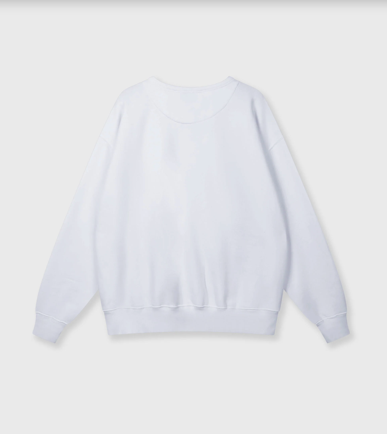 Statement Sweater smile - white