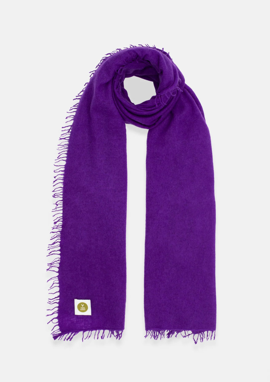 Cashmereschal Neon Purple