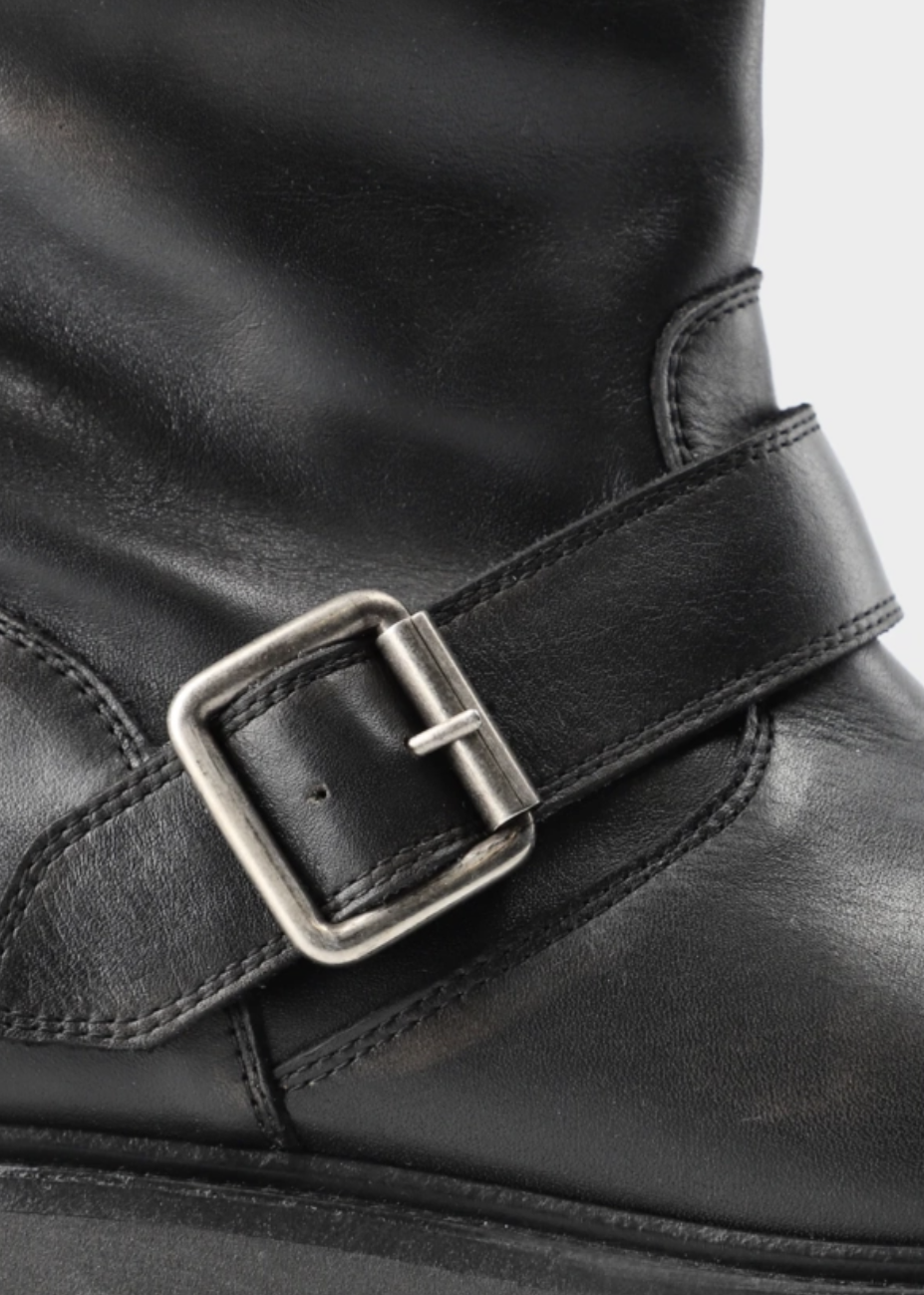 CPH900 Biker Chelsea - vintage leather black