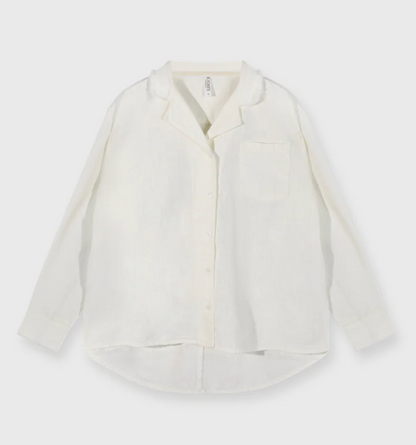 NEW -Shirt linen Ecru