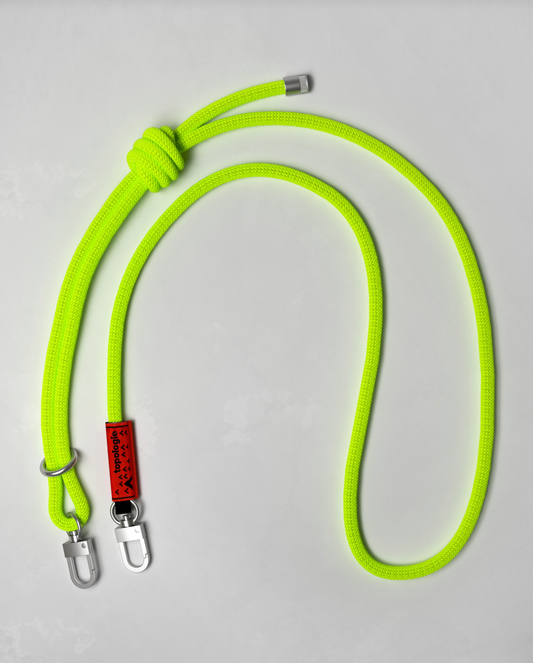 Strap 8.0mm Rope Strap Neon Yellow Solid