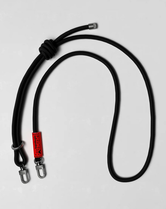 Strap 8.0mm Rope Strap Black Solid