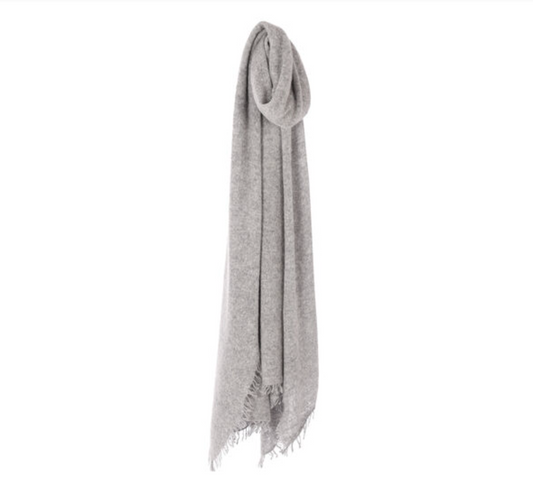 Cashmere scarf uni