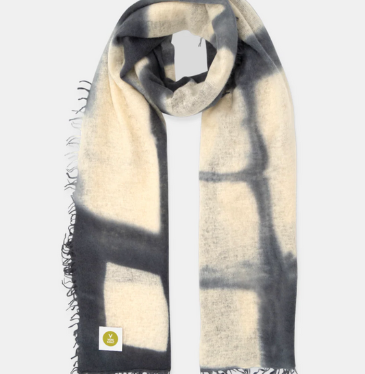 Cashmereschal Beige/ Grau