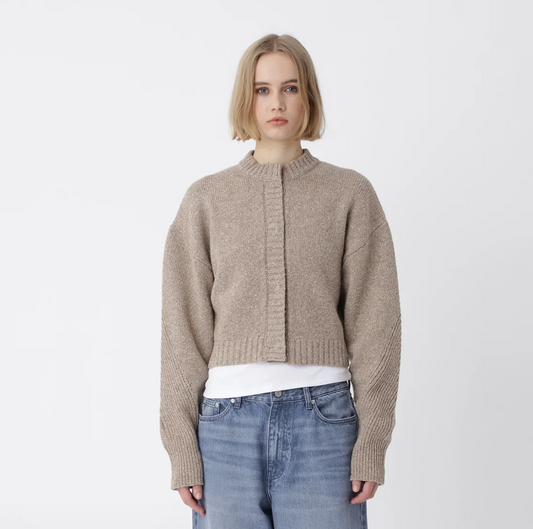 Vinni Knit Cardigan - Beige