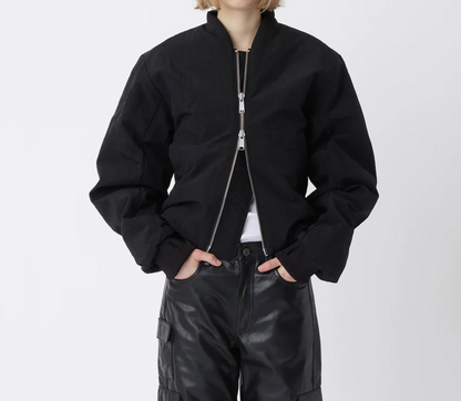 Opal Bomber Jacket - Black