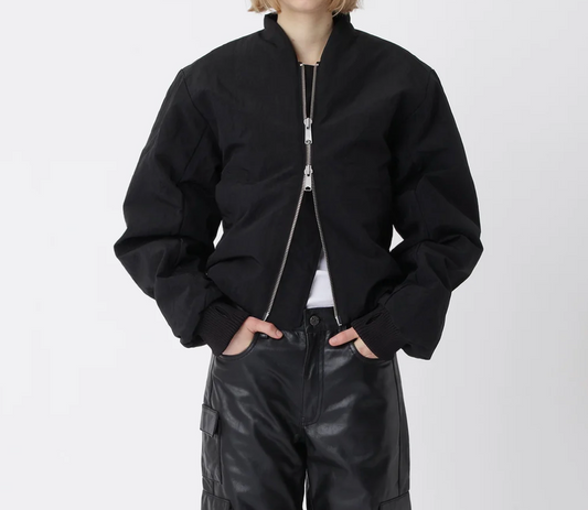 Opal Bomber Jacket - Black