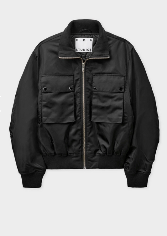 Bomberjacke Black