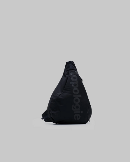 Sling Messenger Small Black Tech Sateen
