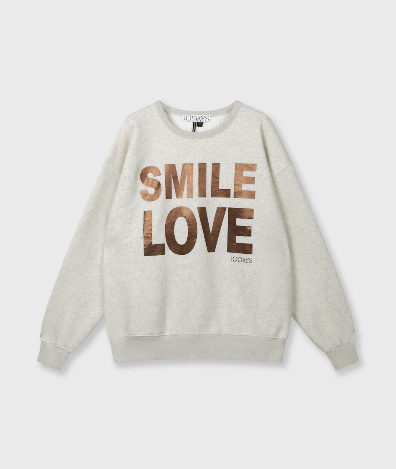 Statement sweater smile love