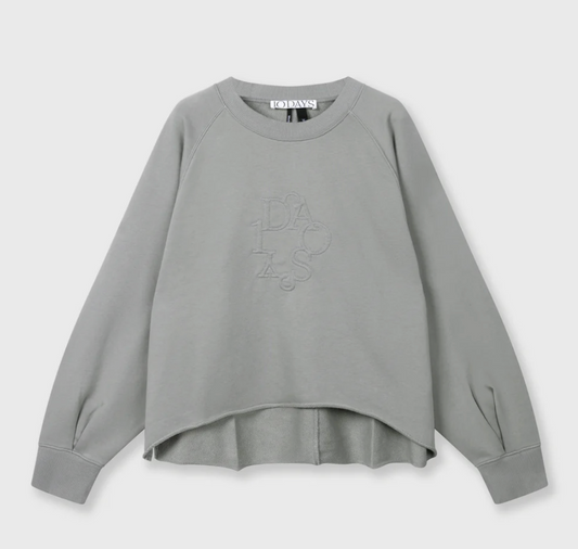 LA Sweater Curly 10 - light graphite