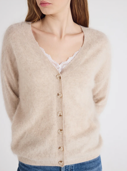 Cardigan Brushed Cashmere