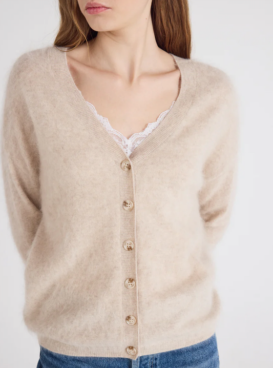 Cardigan Brushed Cashmere
