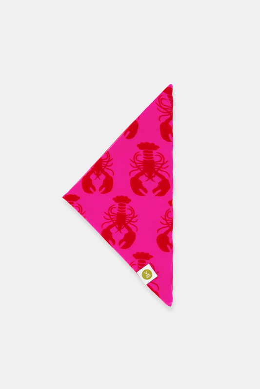 Bandana Lobster Sugar Plum/ Orange Daisy