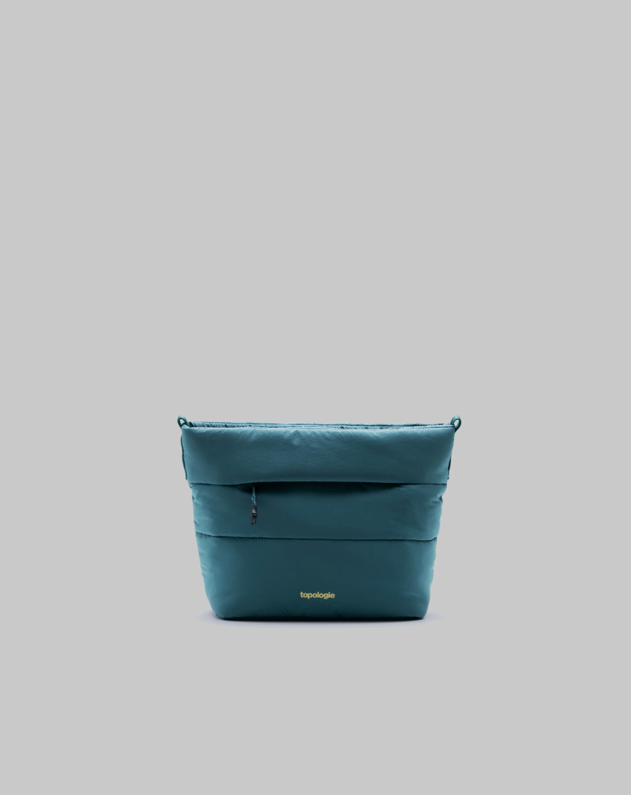 Besace - deep teal/ silky peach