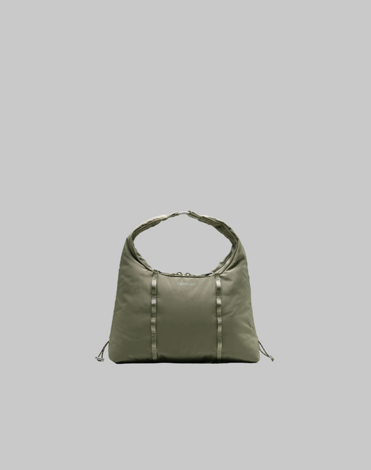 Cloud Hobo Small - moss/ tech sateen