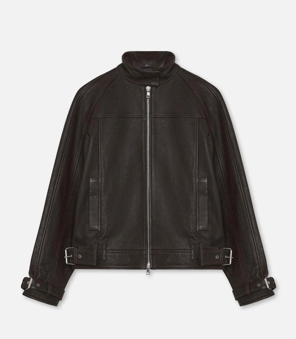 Lederjacke - coffee bean