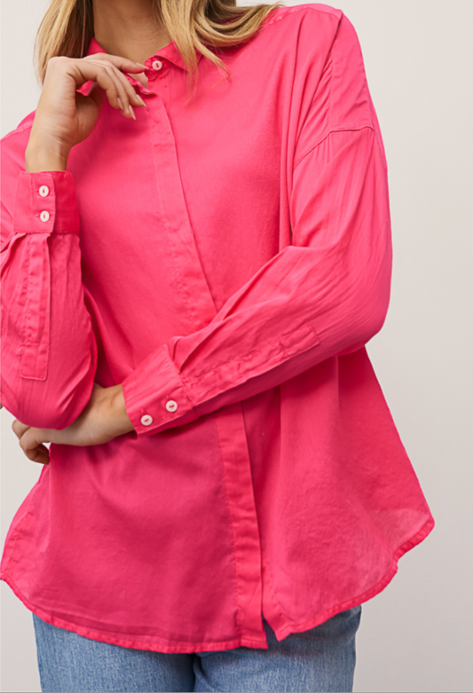 Bluse Sandy -  korallenrot