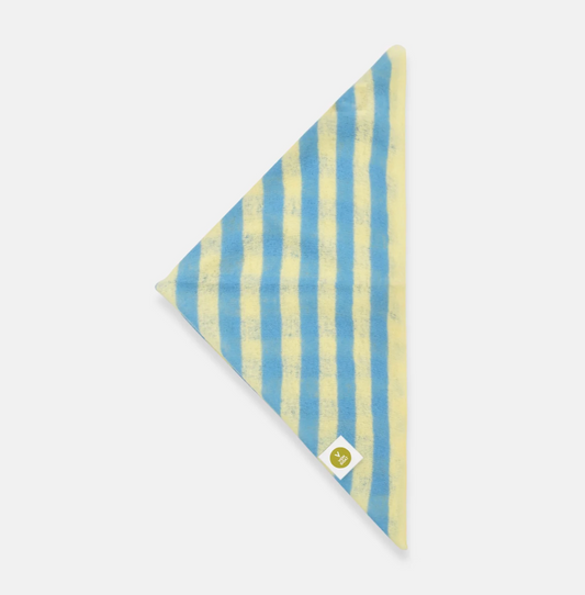 Bandana Transparent Yellow/Delicate Blue