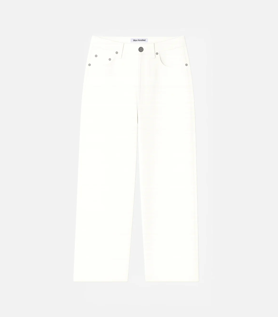 Jeans Genoa White W - weiß
