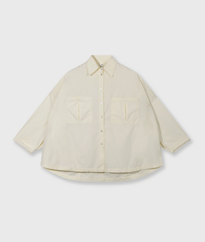 Oversized shirt - soft vanilla