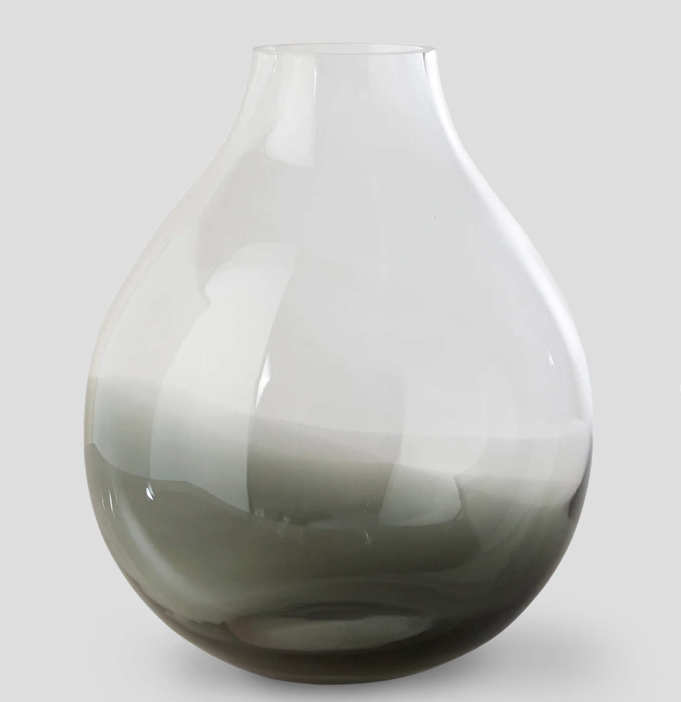 Flower Vase No. 24 - Smoked Grey