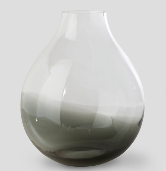 Flower Vase No. 24 - Smoked Grey