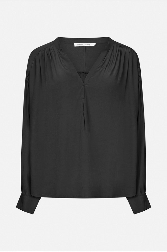 Bluse - black