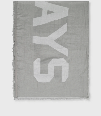 Scarf - light graphite
