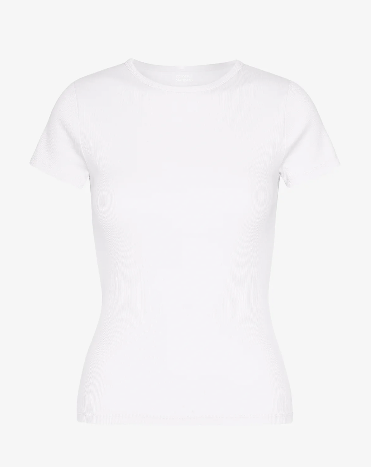 Organic Rib SS T-Shirt - Optical White