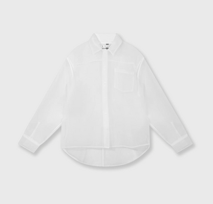 Angel shirt organza - ecru
