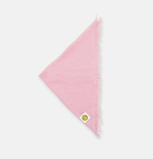 Bandana Primrose Pink mit Fransen - rosa