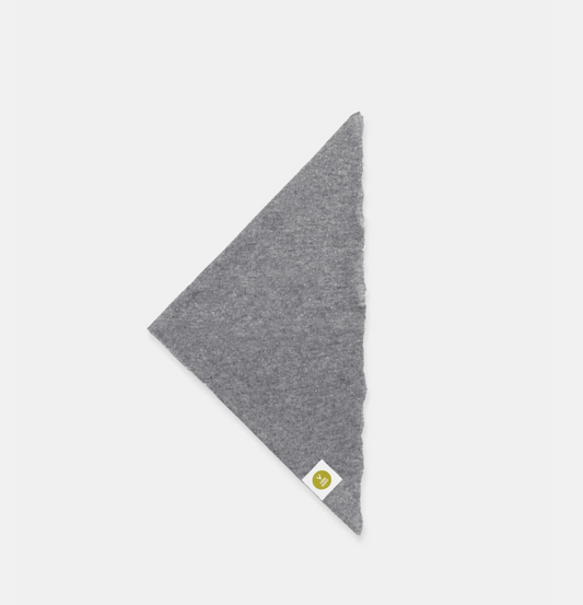 Bandana Mel. Medium Grey Glitter - meliert grey