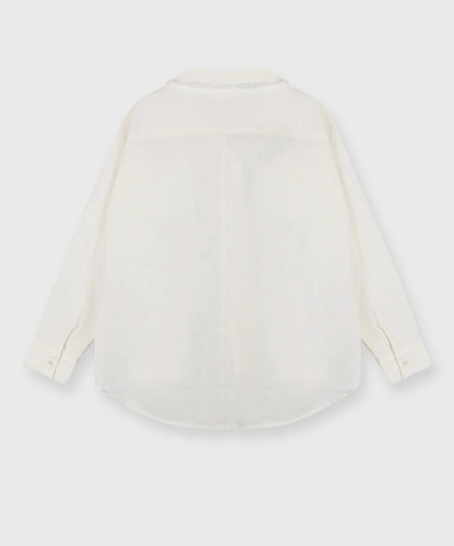 NEW -Shirt linen Ecru