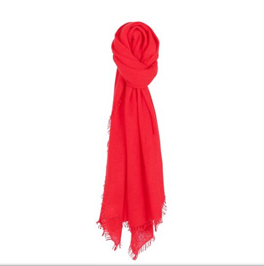 Cashmere scarf uni