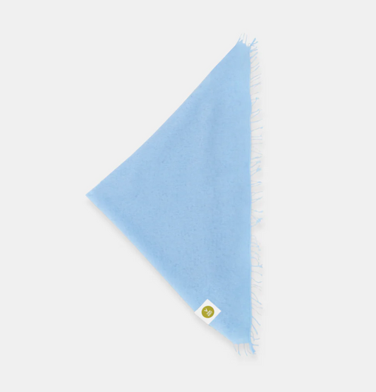Bandana Cashmere Stripe Ice Melt mit Fransen