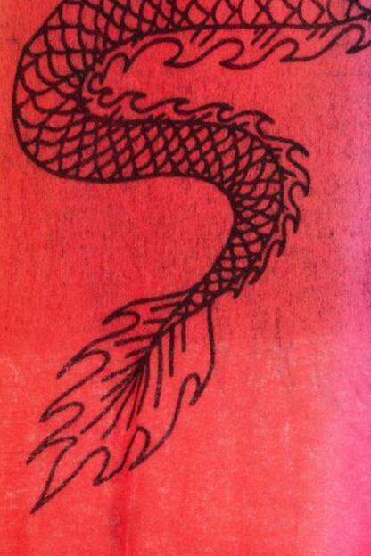 Cashmereschal mit Motiv