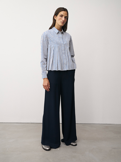 Wanda - cotton stripe blouse