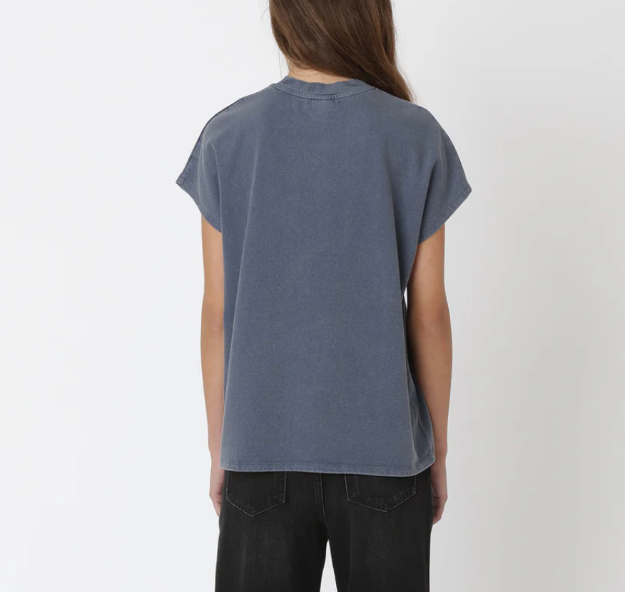 Emerson - T-Shirt Washed Dark Denim